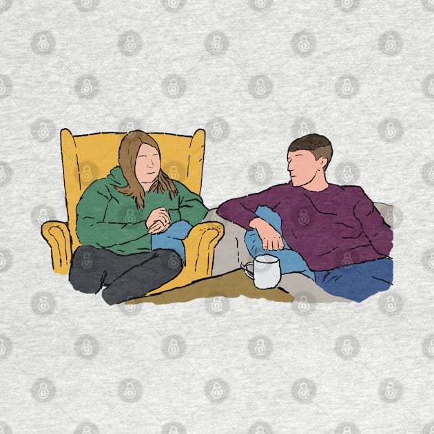 Gogglebox Sophie and Pete by CaptainHuck41